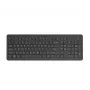 Belaidė klaviatūra HP 220 Wireless Keyboard – pilno dydžio (100%), RF belaidė, membraninė, juoda