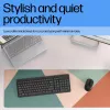 Belaidė klaviatūra HP 220 Wireless Keyboard – pilno dydžio (100%), RF belaidė, membraninė, juoda