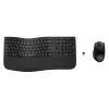 Belaidis klaviatūros ir pelės rinkinys HP 685 Comfort – pilno dydžio lenkta klaviatūra, RF belaidis + Bluetooth, juoda, su pele