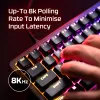 HyperX Origins 2 65 kompaktiška žaidimų klaviatūra
