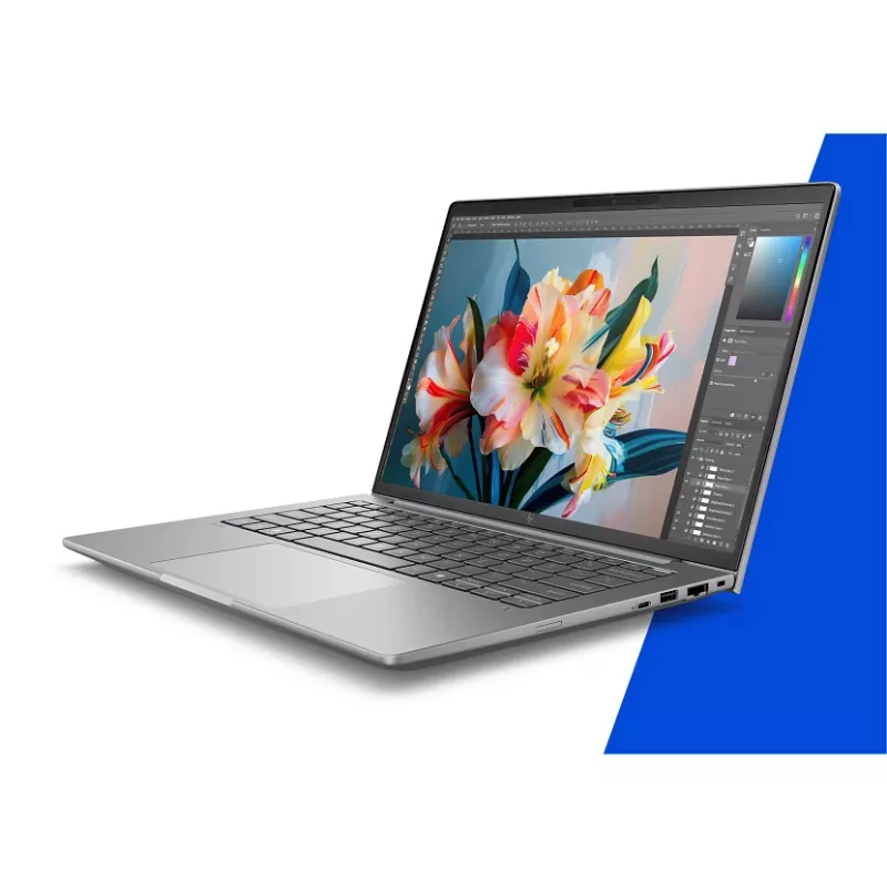 HP ZBook 8 G1i 14 nešiojama darbo stotis, Intel Core Ultra 7 265H, 14 colių WQXGA, 64GB, 2TB SSD, NVIDIA RTX 500 Ada, Windows 11 Pro