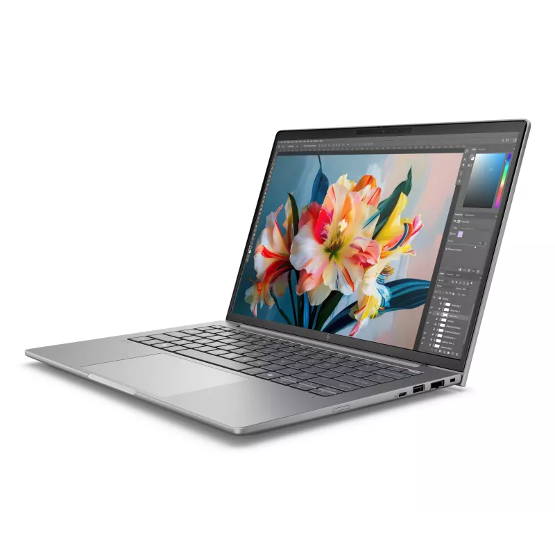 HP ZBook 8 G1i 14 nešiojama darbo stotis, Intel Core Ultra 7 265H, 14 colių WQXGA, 64GB, 2TB SSD, NVIDIA RTX 500 Ada, Windows 11 Pro