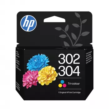 HP 302/304 Tri-color Original rašalo kasetė