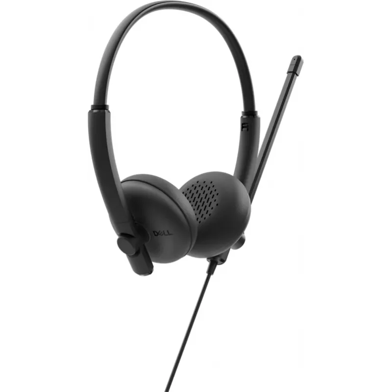 DELL WH125 ausinės su mikrofonu, laidinės, USB-A, juodos