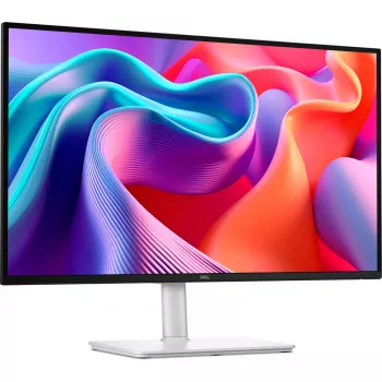 27 colių monitorius Dell S2725DSM — 68,6 cm, 2560×1440 (QHD) LCD, 8 ms, 16:9, įmontuoti garsiakalbiai, VESA laikiklis, aukščio reguliavimas, baltas