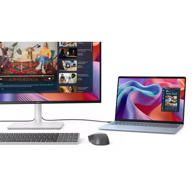 Monitorius Dell S2725DC 27 colių QHD LCD 8 ms 16:9 178° USB 3.2 Gen1 garsiakalbiai aukščio reguliavimas VESA baltas