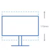 Monitorius Dell S2725DC 27 colių QHD LCD 8 ms 16:9 178° USB 3.2 Gen1 garsiakalbiai aukščio reguliavimas VESA baltas
