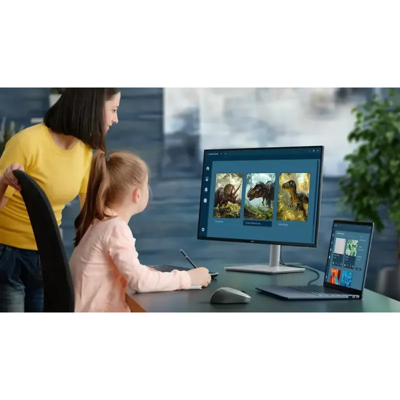 DELL S2725HSM 27 colių Full HD LCD monitorius, baltas