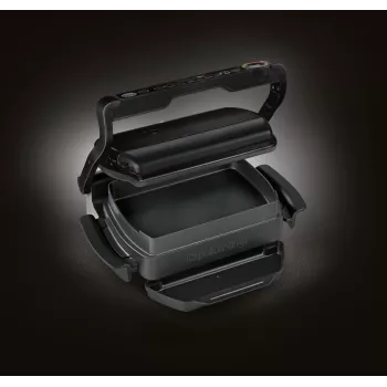 Kontaktinė grilio keptuvė Tefal GC7148 — 2000 W, nerūdijančio plieno korpusas, reguliuojamas termostatas