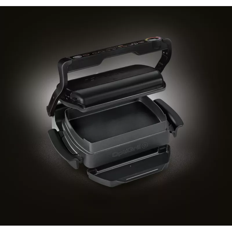 Kontaktinė grilio keptuvė Tefal GC7148 — 2000 W, nerūdijančio plieno korpusas, reguliuojamas termostatas