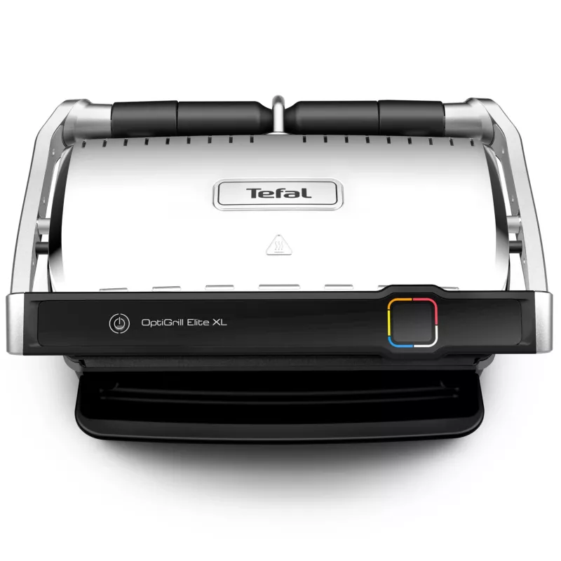 Kontaktinė grilio keptuvė Tefal OptiGrill Elite XL GC760D – nerūdijantis plienas, 800 cm² paviršius, 2200 W