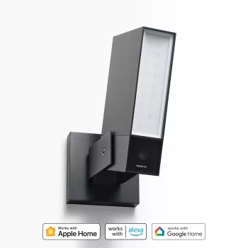 Netatmo Presence IP lauko stebėjimo kamera su prožektoriumi, 1920 x 1080, juoda