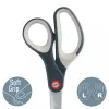 Leitz Cosy Titanium biuro žirklės 205 mm, suaugusiems, tiesaus pjovimo, pilka, nerūdijantis plienas
