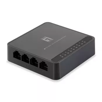 LevelOne FEU-0812 tinklo jungiklis Nevaldomas Fast Ethernet (10/100) Juodas
