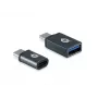 Conceptronic DONN04G USB-C į USB A / MicroB OTG adapterių 2 rinkinys, 10 Gbps (C-A), 480 Mbps (C-MicroUSB)