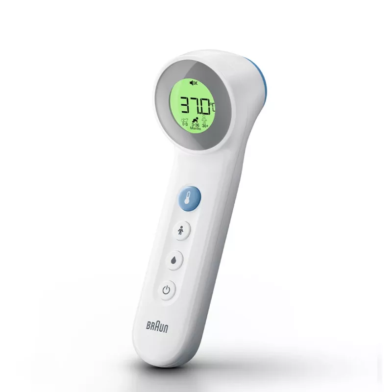 Braun BNT400 bekontaktis + kontaktinis kaktos termometras su Age Precision®