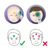 Braun BNT400 bekontaktis + kontaktinis kaktos termometras su Age Precision®