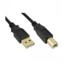 Microconnect USBAB5G USB kabelis USB 2.0 5 m USB A USB B Juoda