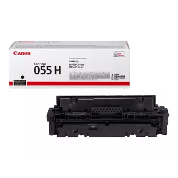 Canon 055 H - didelės talpos - juoda - originalus kasetė