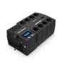 CyberPower BR1200ELCD nepertraukiamo maitinimo šaltinis (UPS) Linijinis-interaktyvus 1.2 kVA 720 W 8 AC išvadai