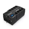 CyberPower BR1200ELCD nepertraukiamo maitinimo šaltinis (UPS) Linijinis-interaktyvus 1.2 kVA 720 W 8 AC išvadai