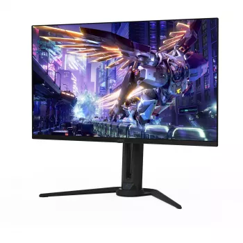 GIGABYTE AORUS FO32U2P 32 inch OLED žaidimų monitorius - 3840 x 2160 (UHD), 240 Hz, 0,03 ms, 250 cd/m², KVM, FreeSync Premium Pro, DisplayHDR True Black 400, DisplayPort 2.1
