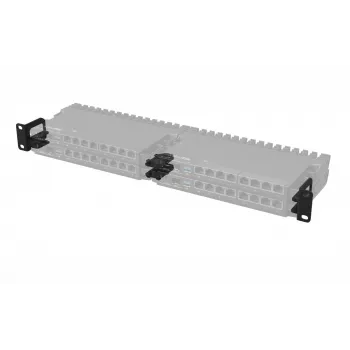 MikroTik Tile Router montavimo rinkinys RB5009, 1U, juodas