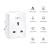 Išmanusis kištukas TP-Link Tapo Mini P110M – Wi-Fi/Bluetooth vidinis išmanusis lizdas, 16 A, 100–240 V, 3680 W, baltas