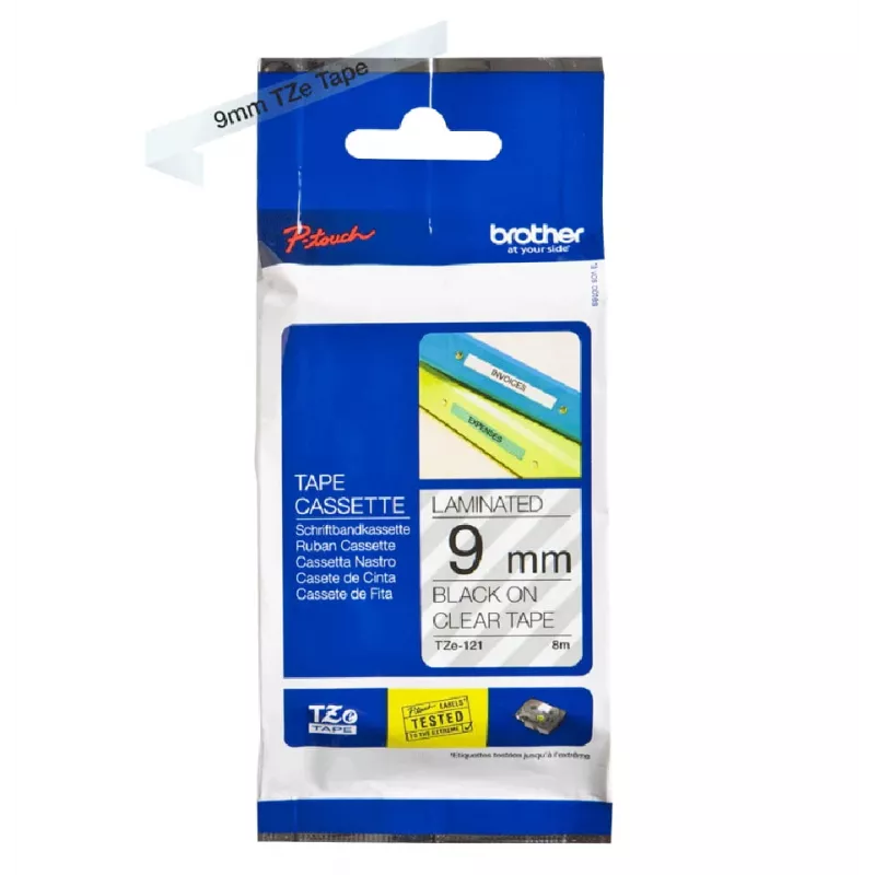 Juostelė etiketėms spausdinti Brother TZE-121
