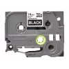 Laminuota juosta Brother TZe345 18mm balta ant juodos