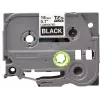 Laminuota juosta Brother TZe345 18mm balta ant juodos