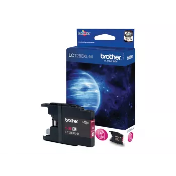 Originalus Brother LC1280XLM rašalo kasetė, rausvai raudona (magenta), didelės talpos (XL)