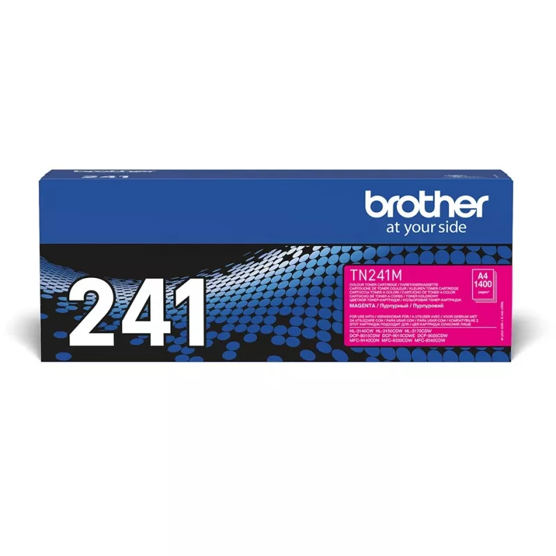 Brother TN-241M rausvas tonerio kasetė, 1400 puslapių