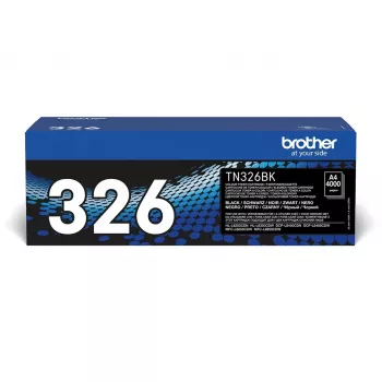 Tonero kasetė Brother TN-326BK 3000 puslapių Juoda