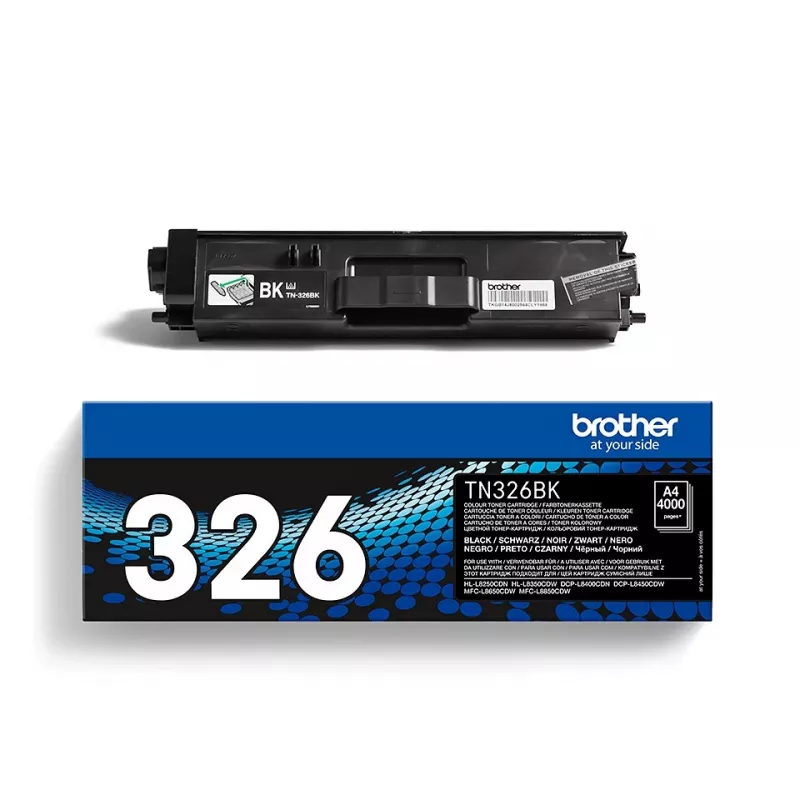 Brother TN-326BK juodas tonerio kasetė, 4000 puslapių