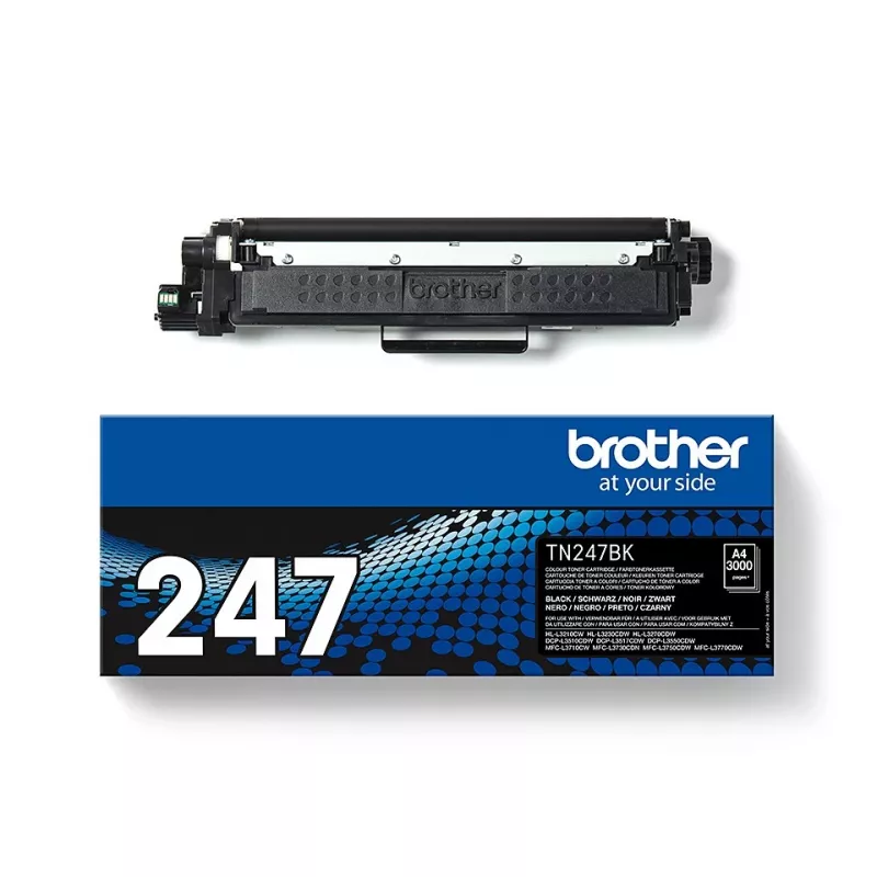 Originalus Brother TN-247BK juodos spalvos kasetė (toneris) 1 vnt.