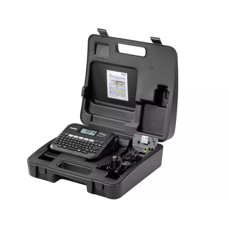 Etikečių spausdintuvas Brother PT-D460BTVP terminis perdavimas 180×180 DPI 30 mm/s Laidinis & Bluetooth QWERTY TZe juosta