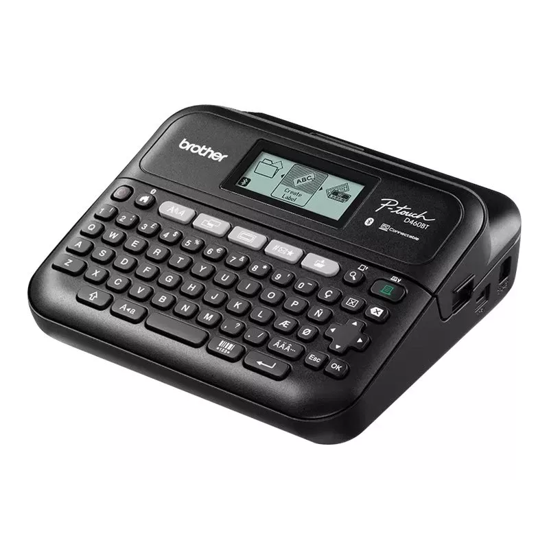 Etikečių spausdintuvas Brother PT-D460BTVP terminis perdavimas 180×180 DPI 30 mm/s Laidinis & Bluetooth QWERTY TZe juosta