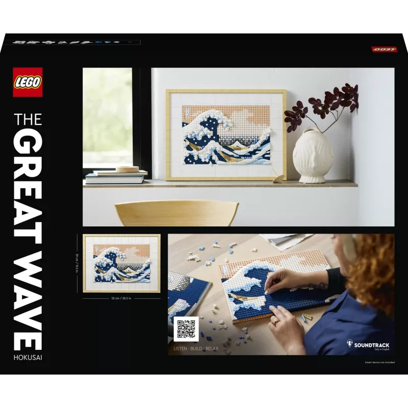 LEGO ART 31208 Hokusai. Didžioji banga prie Kanagavos