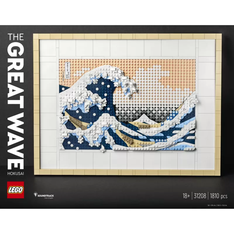 LEGO ART 31208 Hokusai. Didžioji banga prie Kanagavos