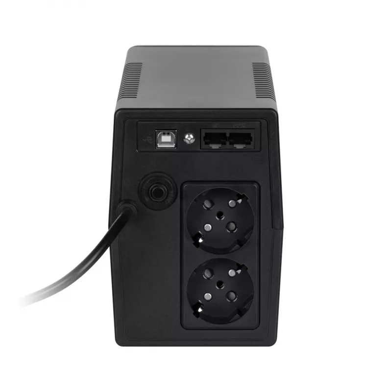 Rebel Nanopower Plus 850 UPS | Nepertraukiamo maitinimo šaltinis | Off-line | Grynoji sinusoidė | 850VA | 480W | LCD | USB