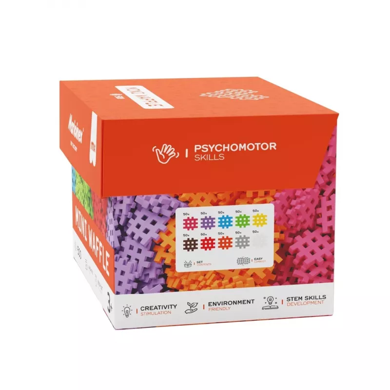 Konstruktoriaus kaladėlių rinkinys Marioinex Mini Waffle 500