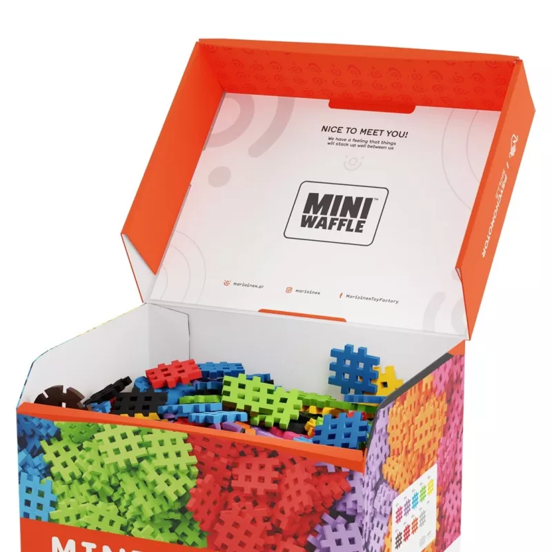 Konstruktoriaus kaladėlių rinkinys Marioinex Mini Waffle 500