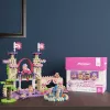 Konstruktorius Marioinex Waffle Mini Blocks Princesė – 280 dalių, įvairiaspalvis, dėžutė, nuo 6 metų