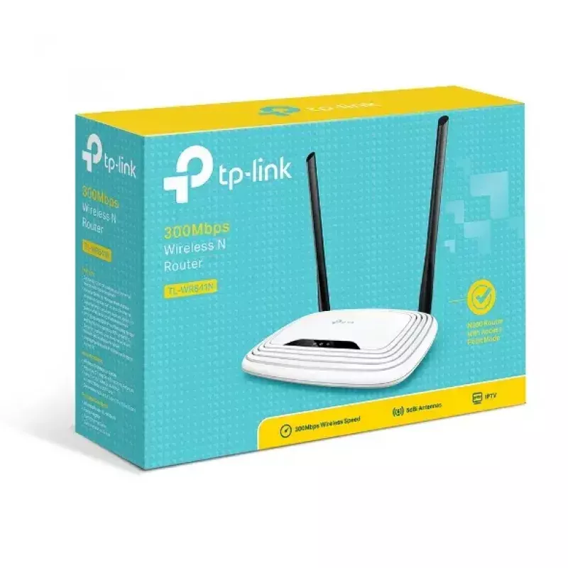 TP-LINK TL-WR841N maršrutizatorius 2,4GHz 802.11n