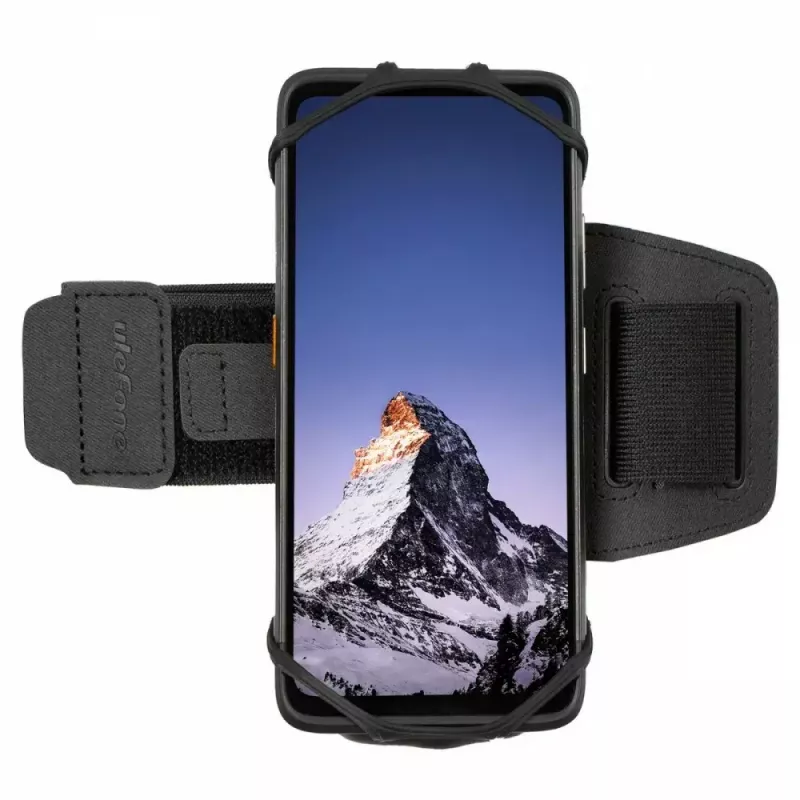 UleFone sportinė rankinė juosta UF-SA – reguliuojamas laikiklis sportui, tinkamas išmaniesiems laikrodžiams ir telefonams
