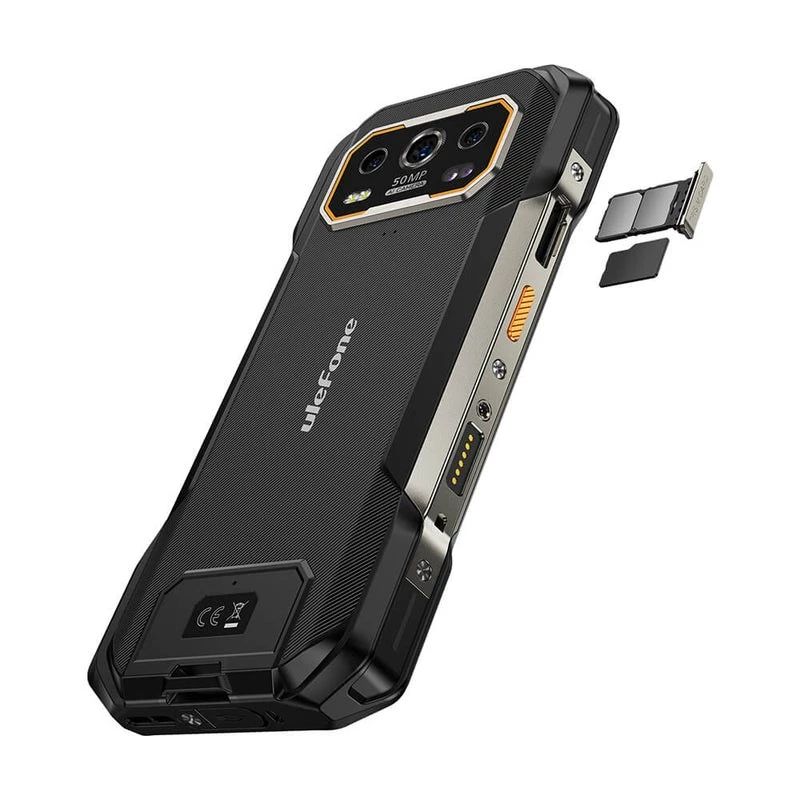 Išmanusis telefonas Ulefone Armor 27 Pro 6,78 colio 12 GB 256 GB Juodas