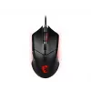MSI Clutch GM08 žaidimų pelė USB 2.0 juoda