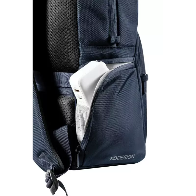 Kuprinė XDDESIGN Soft Daypack P705.985 Navy – lengva, vandenį atstumianti dieninė kuprinė