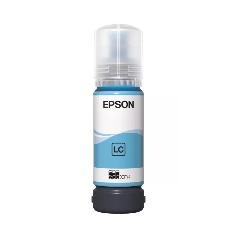 EPSON 108 EcoTank šviesiai žalsvai mėlyno rašalo buteliukas